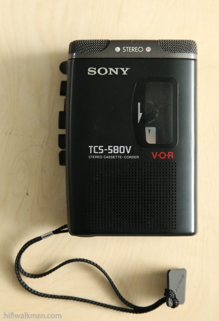 被低估的索尼SONY TCS-580 V磁带录音机