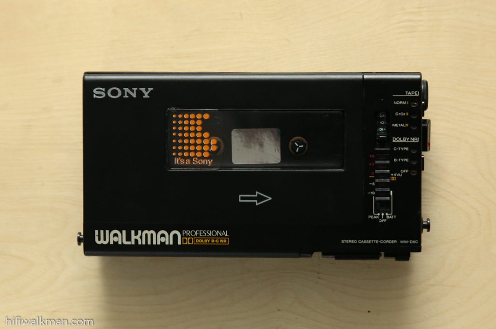 索尼磁带随身听之王sony walkman D6C professional